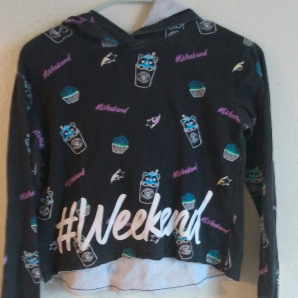 Justice Other - Justice cropped hoodie